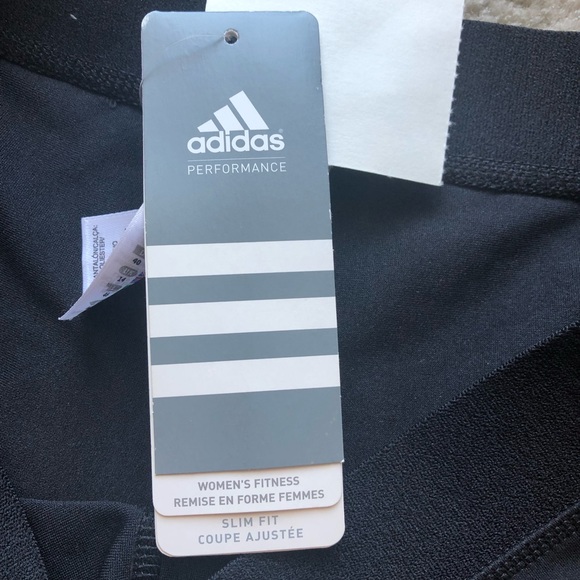 NWT adidas capri leggings - Picture 5 of 5